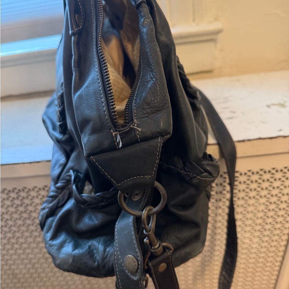 Not Rational Black Leather Bag - Picture 3 of 7